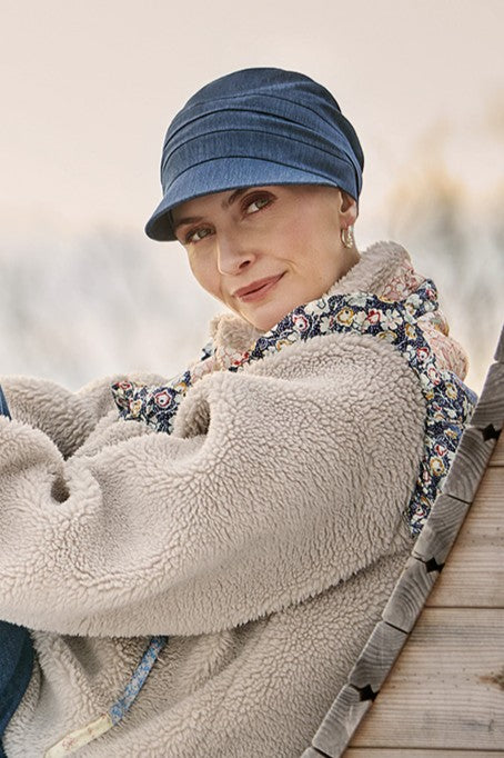Cappello Shana in bambù/tencel/poliestere - Denim 1605-4131