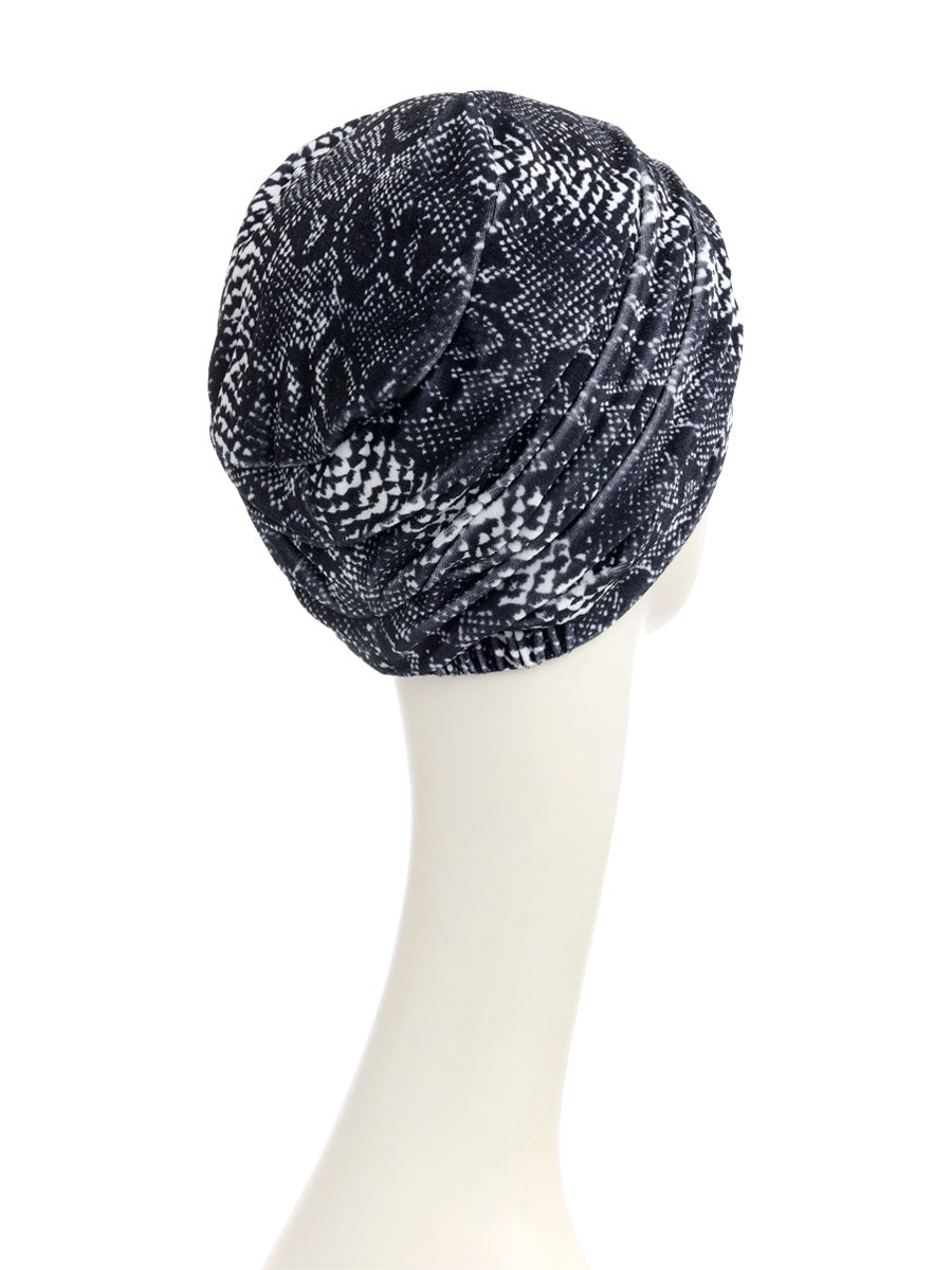 Lea - Cuffia in poliestere/viscosa - Blue Snake 1593-4063