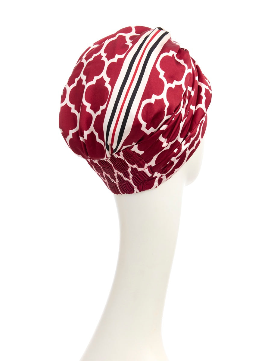 Sapphire - Turbante in poliestere/cotone/viscosa - fantasia 3026-4056