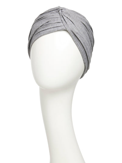 Turbante Joyo - Cuffia in Viscosa di Bambù - Grigio melange 1572-0169