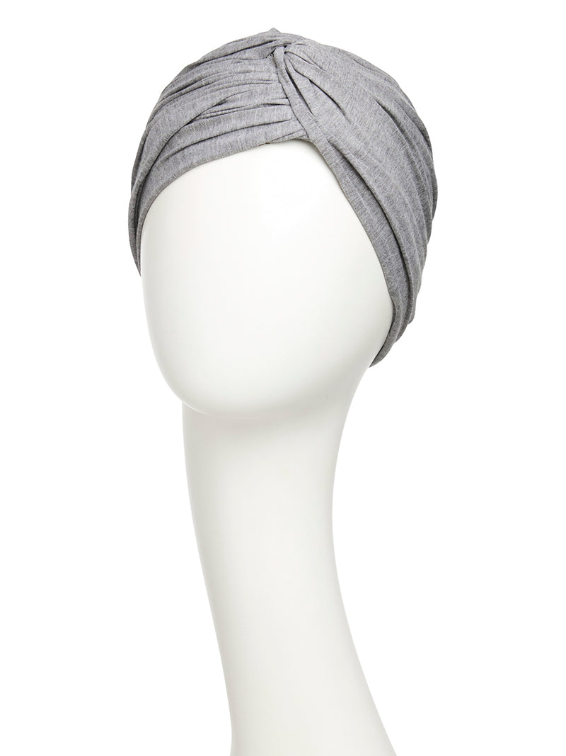 Turbante Joyo - Cuffia in Viscosa di Bambù - Grigio melange 1572-0169