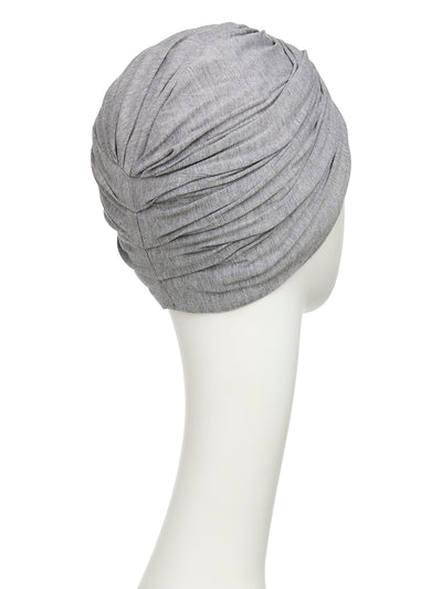 Turbante Joyo - Cuffia in Viscosa di Bambù - Grigio melange 1572-0169