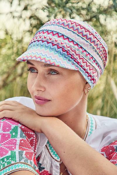 Yoga Cap - Cuffia con visiera - fantasia 1600-4079