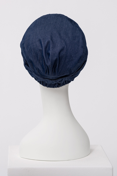 Turbante Yoga - Cuffia in bambù/tencel/poliestere - Denim 1612-4131