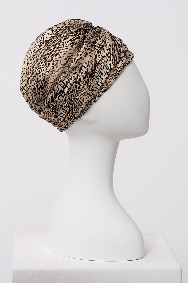 Sapphire - Turbante in poliestere/viscosa di bambù – fantasia 3026-4139
