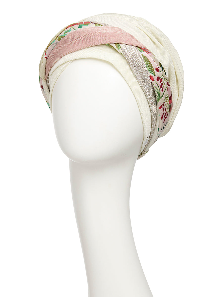 Perla - Cuffia con fascia rimovibile poliestere/bambù 3045-4109