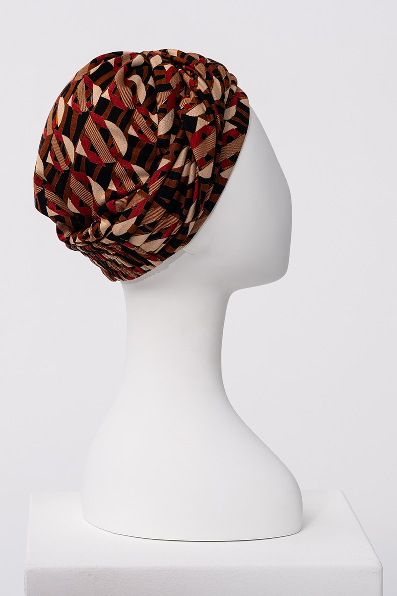 Sapphire - Turbante in poliestere/viscosa/bambù – fantasia 3054-4138