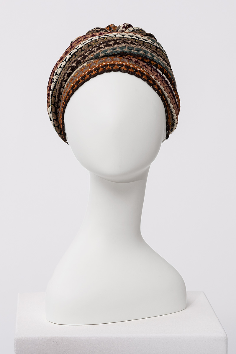 Sapphire - Turbante in poliestere/viscosa di bambù – fantasia 3055-4140