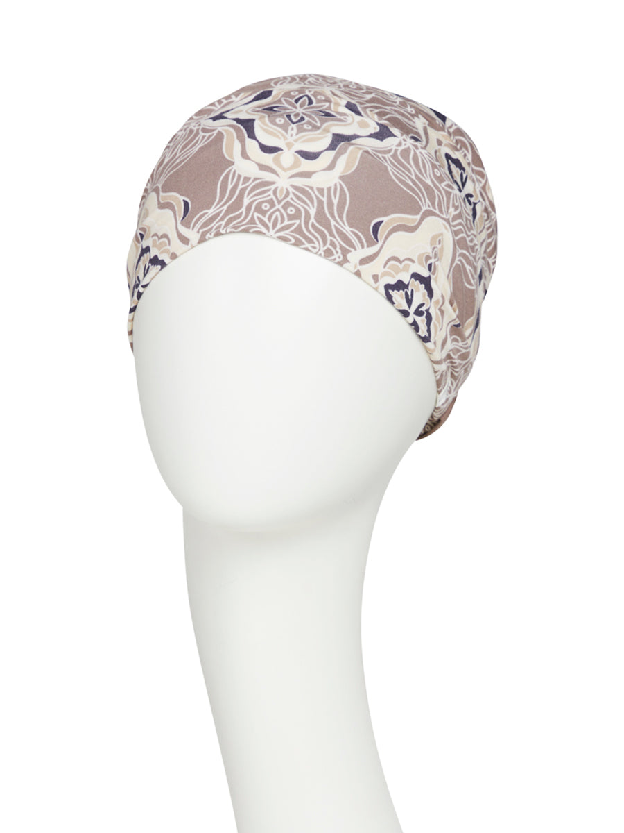 Lotus - Tapa de lino con Estampado de amapolas resumen 1245-0594