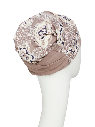 Lotus - Tapa de lino con Estampado de amapolas resumen 1245-0594