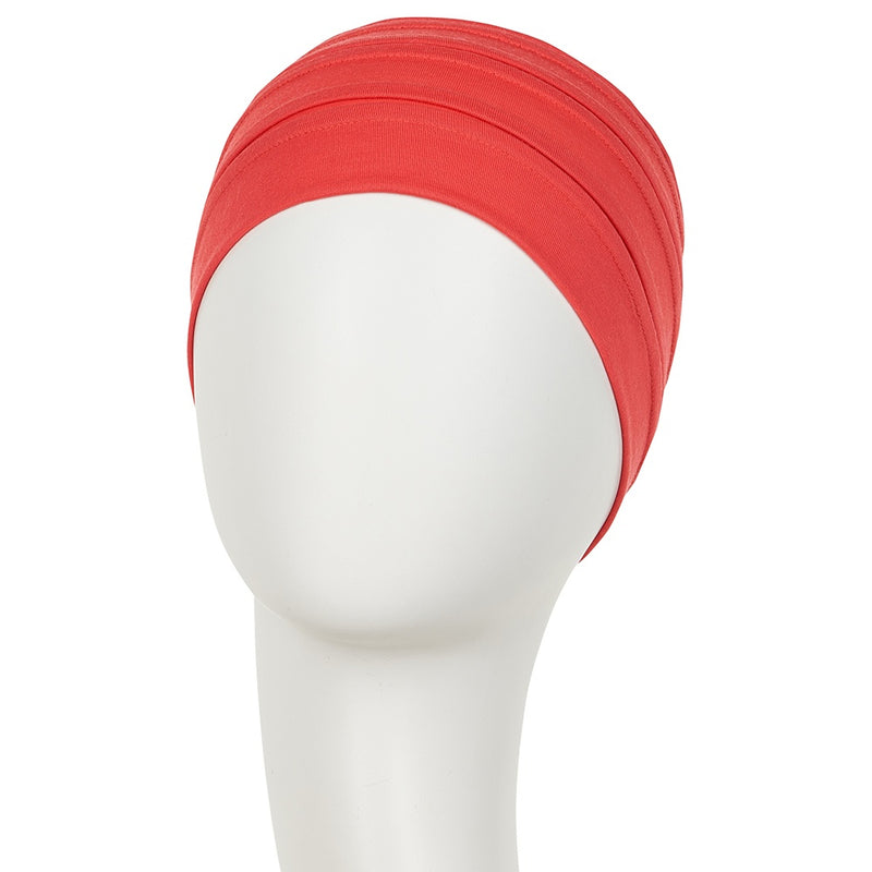 Bea - Turbante in Tessuto 37,5 Technology - Colore Corallo 1241-0244