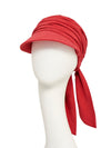 Briana - Cappello con nastri in cotone - rosso 1516-0725