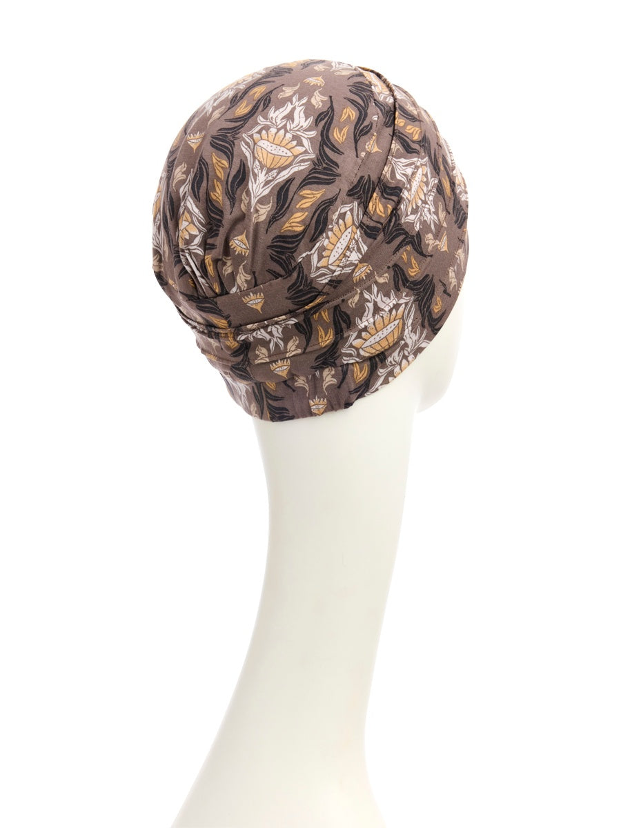 Turbante Yoga - Cuffia in viscosa di bambù - fantasia 2000-4047
