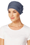 Turbante Lotus - Blu Opaco