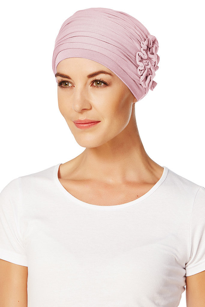 Turbante Lotus - Rosa Melange